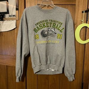 Gray Basketball Sweatshirt